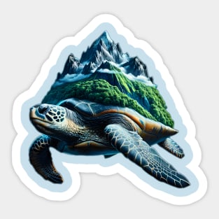 Mythical Tortoise Sticker